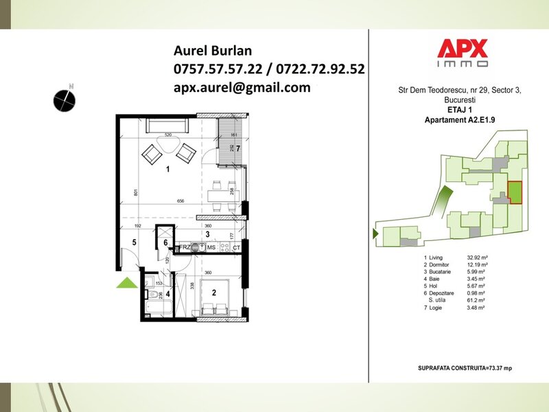Decebal, Piata Alba Iulia, imobil 2026 de 4 etaje, lift, ct, parcare, acte