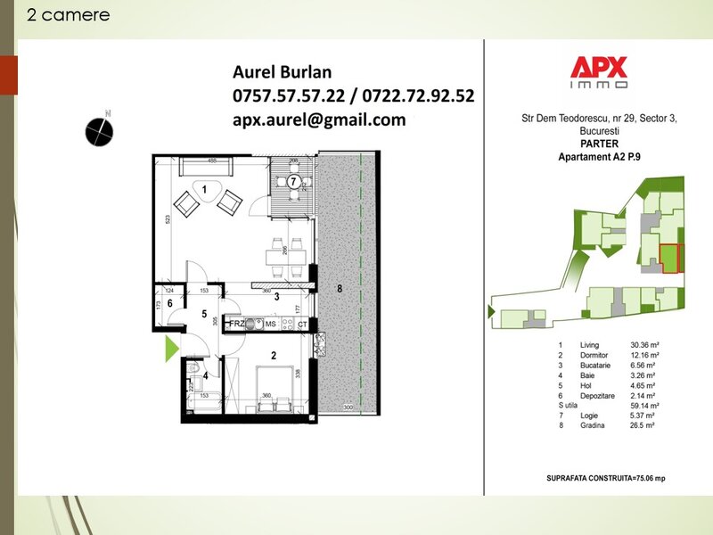 Decebal, imobil nou 2026, S+P+4 Et., parcare, centrala termica.