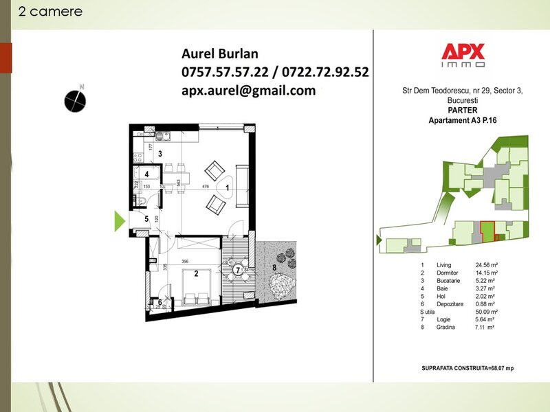 Decebal, imobil nou 2026, S+P+4 Et., parcare, centrala termica.