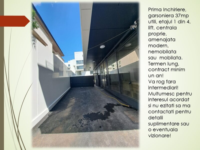 Decebal, Unirii, imobil Premium, prima inchiriere, centrala termica, curte.