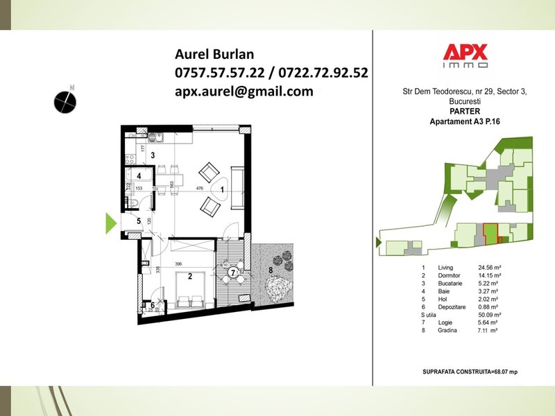 Decebal, Piata Alba Iulia, imobil 2026 de 4 etaje, lift, ct, parcare, acte