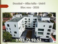 Decebal - Unirii, Imobil Nou S+P+4Et. - Premium, ap. mobilat sau nemobilat